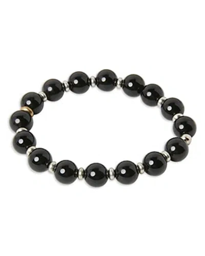 The Monotype Hugo Elastic Corf Bracelet In Black