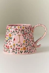 The Mud Fairy Stoneware Monogram Mug