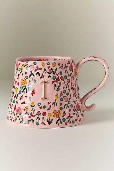 The Mud Fairy Stoneware Monogram Mug