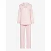 THE NAP CO RELAXED-FIT PATCH-POCKET STRETCH-JERSEY PYJAMA