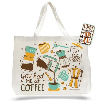 The Neighborgoods Coffee Candle & Tote Gift Set In Multi