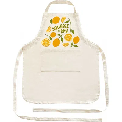 The Neighborgoods Lemon Apron In White