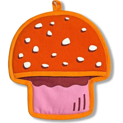 The Neighborgoods Mushroom Potholder In Multi