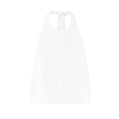 The New Archive Women's The Tie Halter Neck Top In White