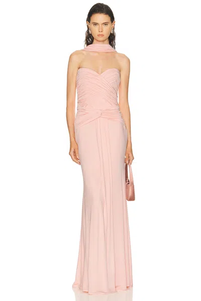 The New Arrivals By Ilkyaz Ozel Amanda Dress In Pink