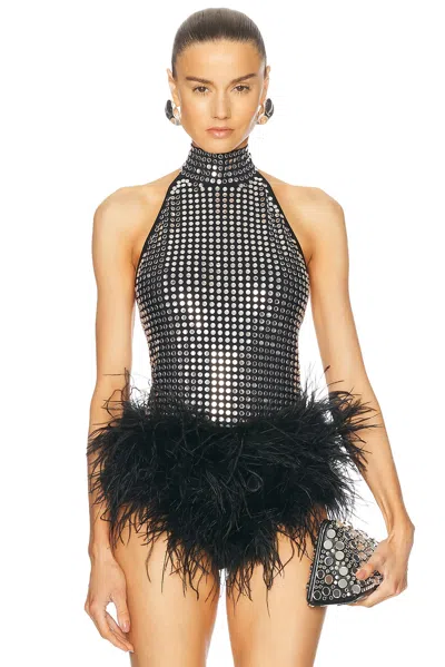 The New Arrivals By Ilkyaz Ozel Angela Bodysuit In Istanbul
