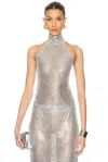 The New Arrivals By Ilkyaz Ozel Angela Top In Elmas
