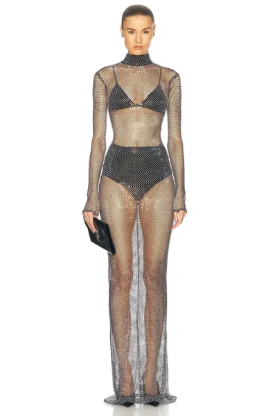 The New Arrivals By Ilkyaz Ozel Catroux Dress In Vendetta