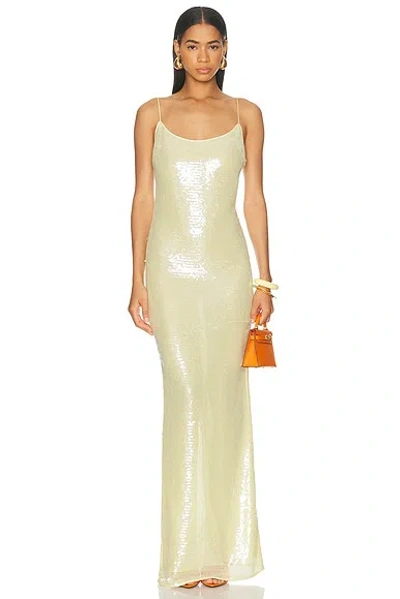 The New Arrivals By Ilkyaz Ozel Isis Dress In Neutral
