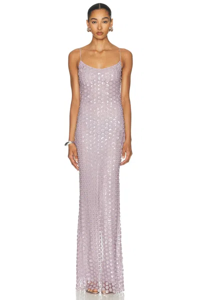The New Arrivals By Ilkyaz Ozel Isis Gown In Animal Print