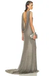 The New Arrivals By Ilkyaz Ozel Jeanne Dress In Gray