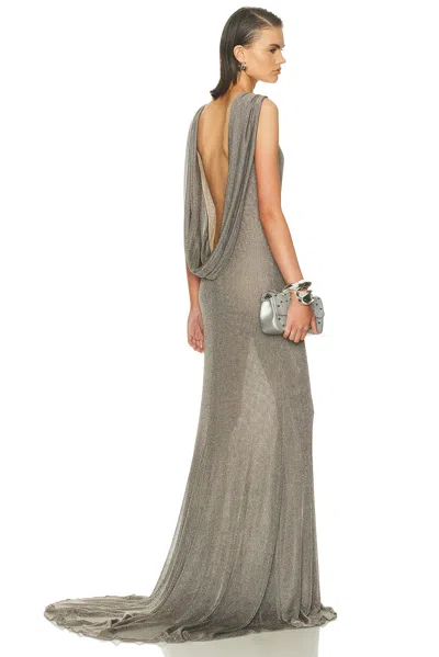 The New Arrivals By Ilkyaz Ozel Jeanne Dress In Gray