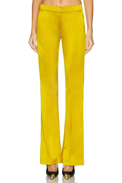 The New Arrivals By Ilkyaz Ozel Lenny Pant In Yellow