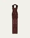 The New Arrivals By Ilkyaz Ozel Samsara Strapless Gown