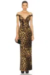 The New Arrivals By Ilkyaz Ozel Shakti Dress In Sauvage