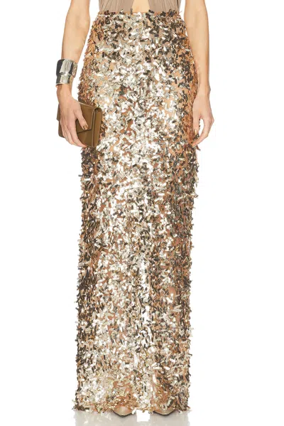 The New Arrivals By Ilkyaz Ozel Sirena Skirt In Alchemy