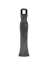 The New Arrivals By Ilkyaz Ozel Suri Gown Istanbul - Black In Black