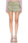 The New Arrivals By Ilkyaz Ozel Tai Skirt In Palmier
