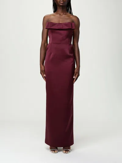 The New Arrivals Dress  Woman Color Burgundy