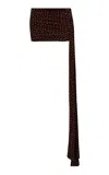 The New Arrivals Ilkyaz Ozel Agel Draped Mini Skirt In Brown