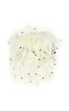 The New Arrivals Ilkyaz Ozel Aura Ostrich Feather Top In Black,white
