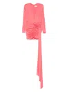 The New Arrivals Ilkyaz Ozel Azure Mini Dress