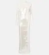 The New Arrivals Ilkyaz Ozel Catroux Sequined Gown