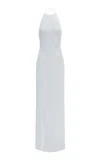 The New Arrivals Ilkyaz Ozel Cindy Open-back Maxi Dress In White