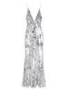 The New Arrivals Ilkyaz Ozel Claudie Sequined Gown
