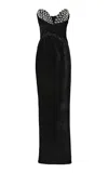 The New Arrivals Ilkyaz Ozel Cybelle Impérial Noir Dress In Black