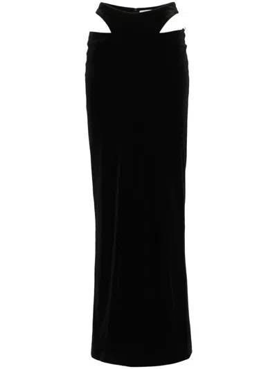 The New Arrivals Ilkyaz Ozel Dia Maxi Skirt In Black