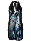 The New Arrivals Ilkyaz Ozel Fringe Sequin Mini Dress