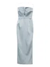 The New Arrivals Ilkyaz Ozel Holly Gown In Blue
