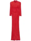 The New Arrivals Ilkyaz Ozel Isadora Gown In Red