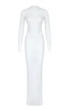 The New Arrivals Ilkyaz Ozel Isadora Lace Corset Maxi Dress In White