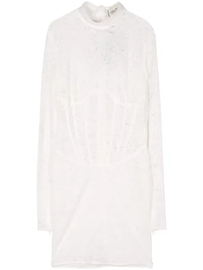 The New Arrivals Ilkyaz Ozel Isadora Mini Dress In White