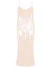 The New Arrivals Ilkyaz Ozel Isis In Nue Au Lune Maxikleid In Rosa