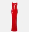 The New Arrivals Ilkyaz Ozel Isis Sequined Gown In Red