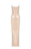The New Arrivals Ilkyaz Ozel Isis Sequined Maxi Dress In Pink