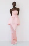 The New Arrivals Ilkyaz Ozel Lee Bois De Rose Dress