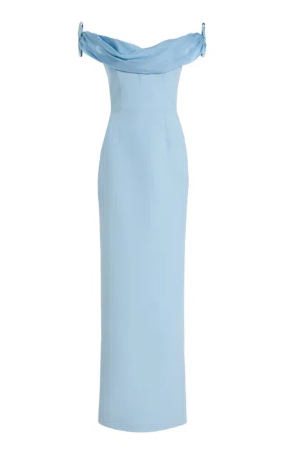 The New Arrivals Ilkyaz Ozel Livia Off-the-shoulder Gown