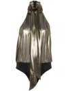 Shop The New Arrivals Ilkyaz Ozel Loulou Bodysuit In Gold