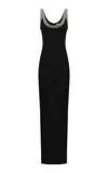 The New Arrivals Ilkyaz Ozel Manu Sleeveless Maxi Dress In Black