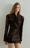 The New Arrivals Ilkyaz Ozel Maya Kehribar Jacket In Multi