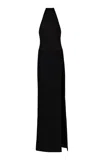 The New Arrivals Ilkyaz Ozel Nina Chez Castel Slit Dress In Black