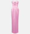 The New Arrivals Ilkyaz Ozel Noa Crêpe Gown In Pink