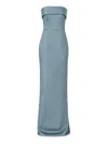 The New Arrivals Ilkyaz Ozel Rhea Maxi Dress In Gray
