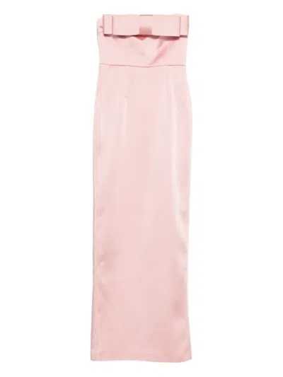 The New Arrivals Ilkyaz Ozel Sisu Maxi Dress In Pink