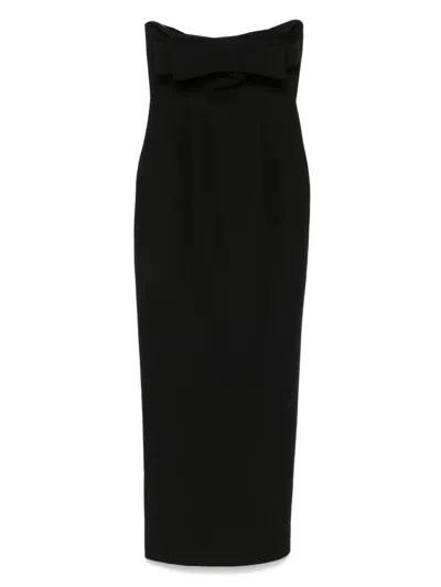 The New Arrivals Ilkyaz Ozel Sisu Maxi Dress In Black