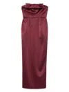 The New Arrivals Ilkyaz Ozel Sisu Maxi Dress In Red